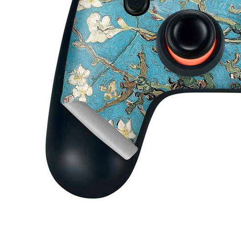 Vincent Van Gogh Almond Branches in Bloom Google Stadia Controller Skin