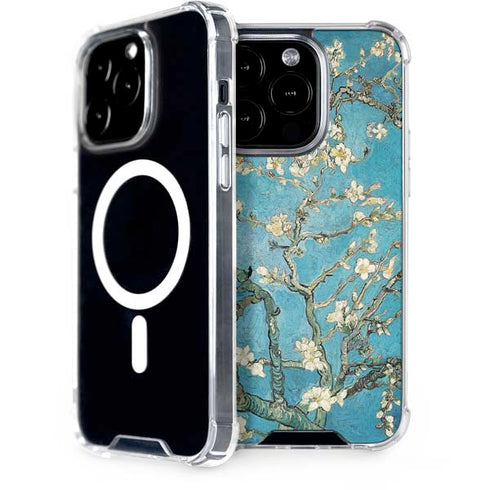 Almond Branches in Bloom by Van Gogh iPhone 15 Pro MagSafe Case