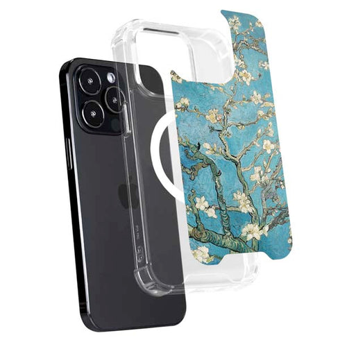 Almond Branches in Bloom by Van Gogh iPhone 15 Pro MagSafe Case
