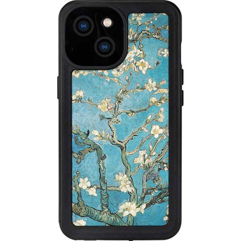 Almond Branches in Bloom by Van Gogh iPhone 15 Waterproof Case
