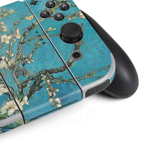 Vincent Van Gogh Almond Branches in Bloom Nintendo Switch OLED (2021) Skin
