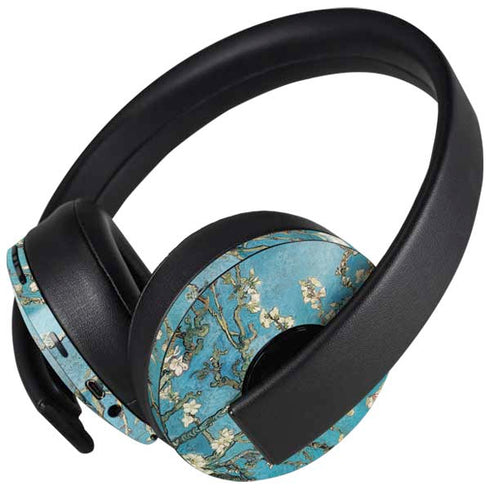 Almond Branches in Bloom by Van Gogh PlayStation 4 Gold Wireless Headset Skin
