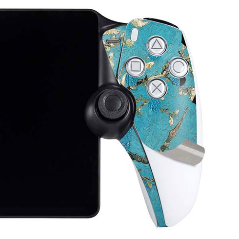 Almond Branches in Bloom by Van Gogh PlayStation Portal Remote Player Skin