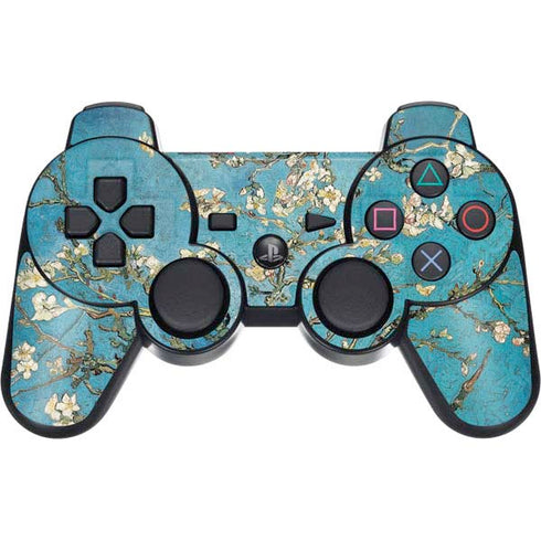 Vincent Van Gogh Almond Branches in Bloom PS3 Dual Shock wireless controller Skin