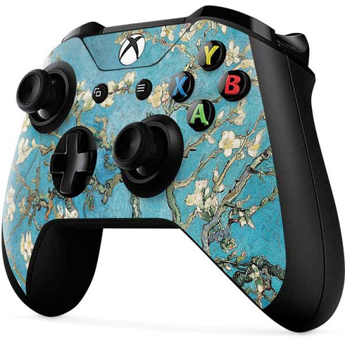 Vincent Van Gogh Almond Branches in Bloom Xbox One X Controller Skin