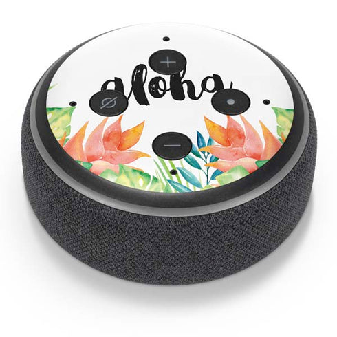 Aloha Tropical Amazon Echo Dot Skin