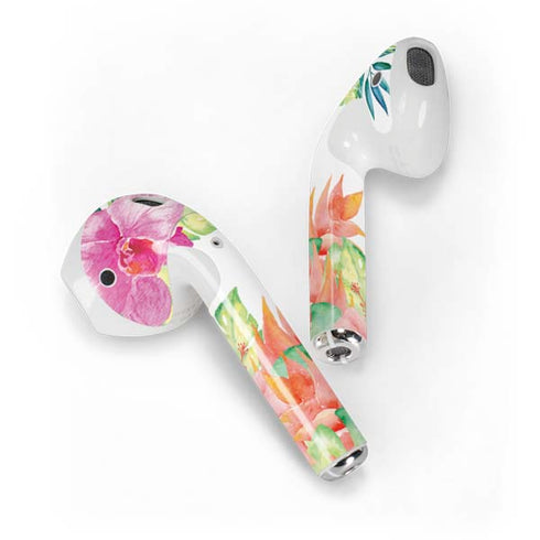 Aloha Tropical Apple AirPods Skin