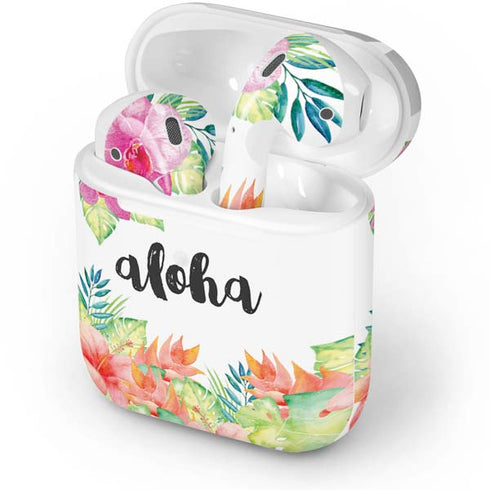 Aloha Tropical Apple AirPods Skin