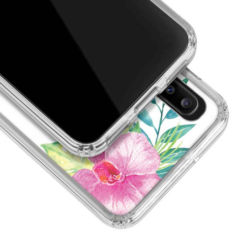 Aloha Tropical Galaxy A30 Clear Case