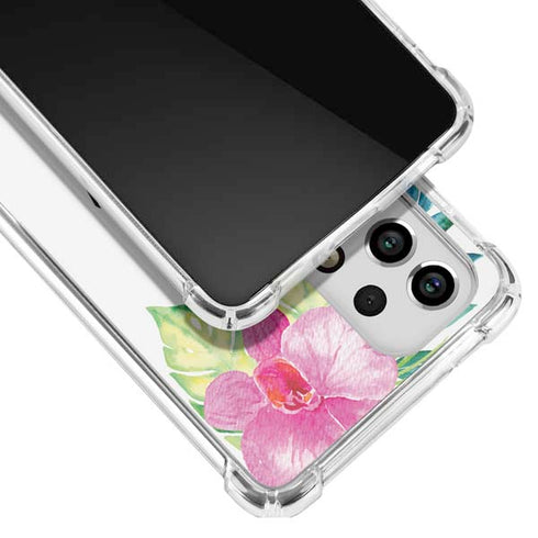 Aloha Tropical Galaxy A53 5G Clear Case