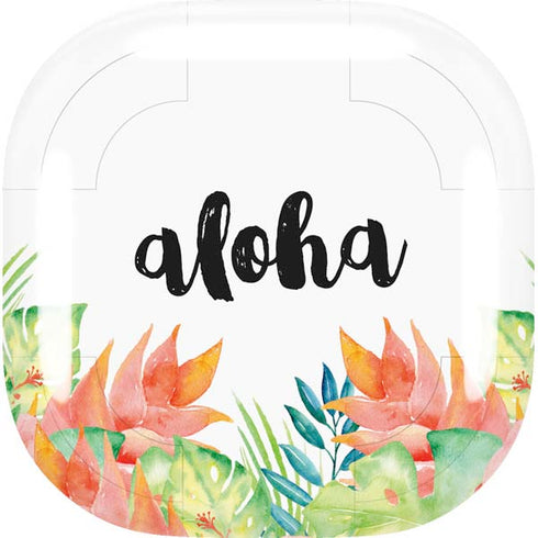 Aloha Tropical Galaxy Buds Live Skin