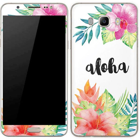 Aloha Tropical Galaxy J7 Skin