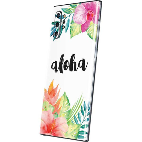 Aloha Tropical Galaxy Note 10 Plus Skin