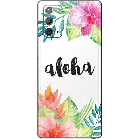 Aloha Tropical Galaxy Note20 5G Skin