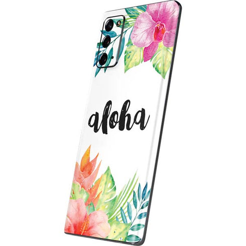 Aloha Tropical Galaxy Note20 5G Skin