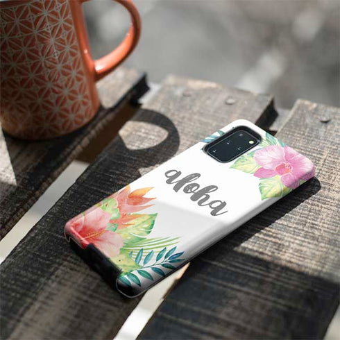 Aloha Tropical Galaxy S20 Plus Pro Case