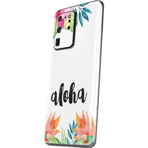 Aloha Tropical Galaxy S20 Ultra 5G Skin