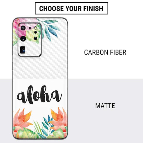 Aloha Tropical Galaxy S20 Ultra 5G Skin