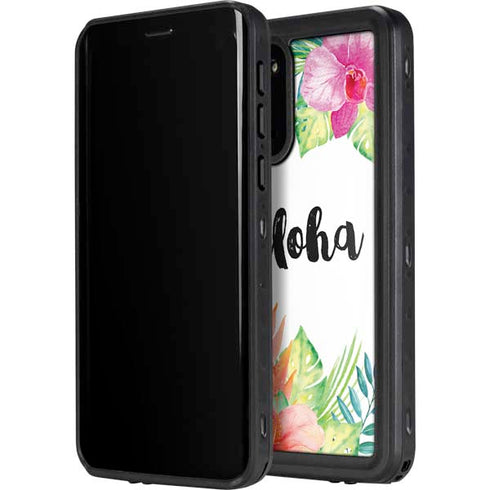 Aloha Tropical Galaxy S20 Waterproof Case