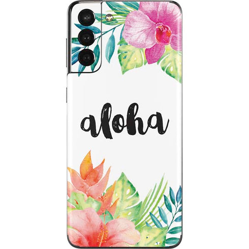 Aloha Tropical Galaxy S21 Plus 5G Skin