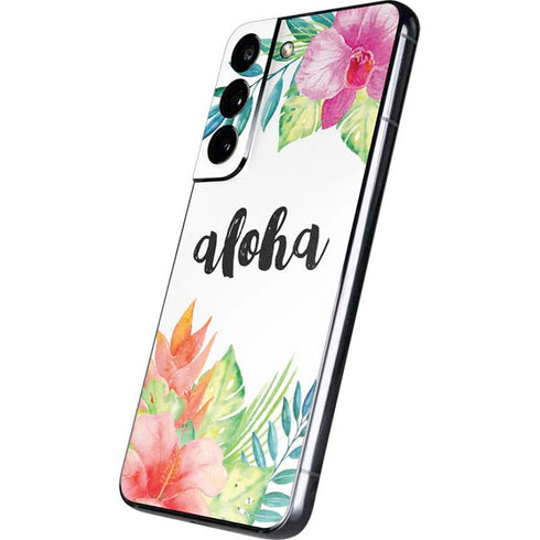 Aloha Tropical Galaxy S22 Skin