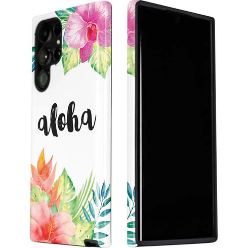 Aloha Tropical Galaxy S22 Ultra Pro Case