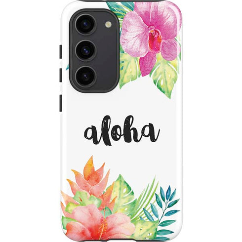 Aloha Tropical Galaxy S23 Pro Case