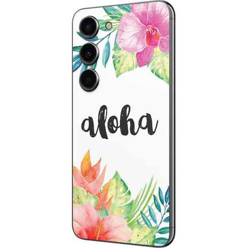 Aloha Tropical Galaxy S23 Skin