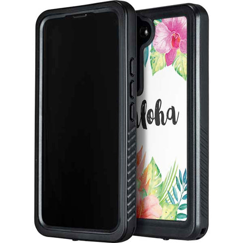 Aloha Tropical Galaxy S23 Waterproof Case