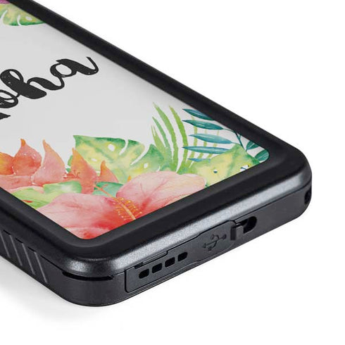 Aloha Tropical Galaxy S23 Waterproof Case