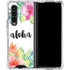 Aloha Tropical Galaxy Z Fold4 5G Clear Case