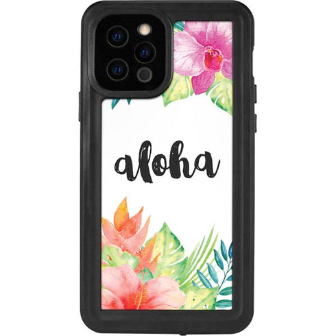 Aloha Tropical iPhone 12 Pro Waterproof Case