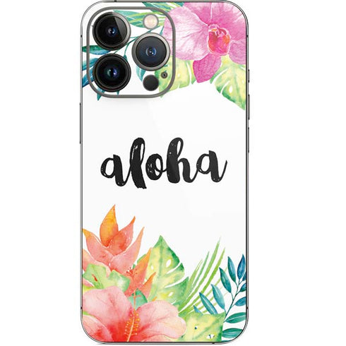 Aloha Tropical iPhone 13 Pro Skin