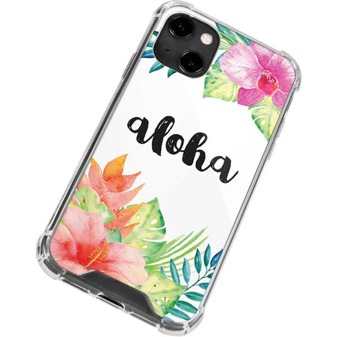 Aloha Tropical iPhone 14 Clear Case