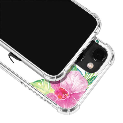 Aloha Tropical iPhone 14 Plus Clear Case