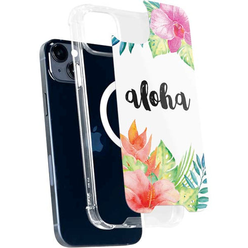 Aloha Tropical iPhone 15 Plus MagSafe Case