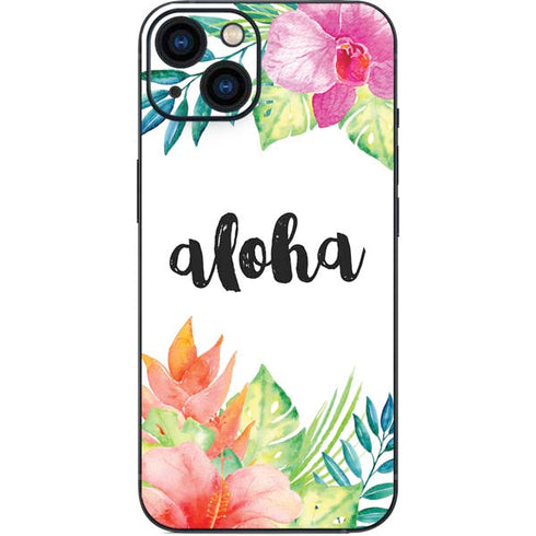 Aloha Tropical iPhone 14 Plus Skin