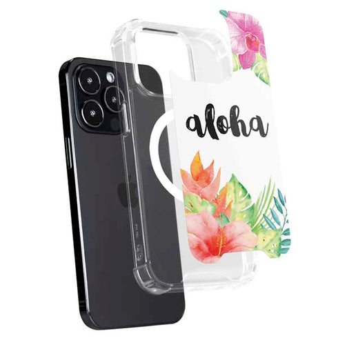 Aloha Tropical iPhone 15 Pro MagSafe Case