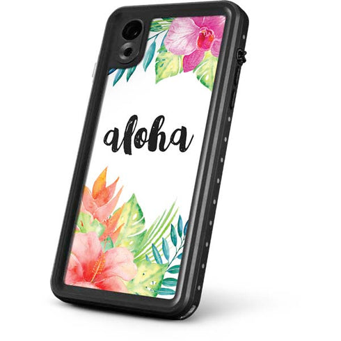 Aloha Tropical iPhone XR Waterproof Case