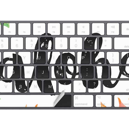 Aloha Tropical Magic Keyboard with Numeric Keypad Skin