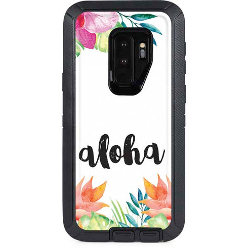 Aloha Tropical Otterbox Defender Galaxy Skin