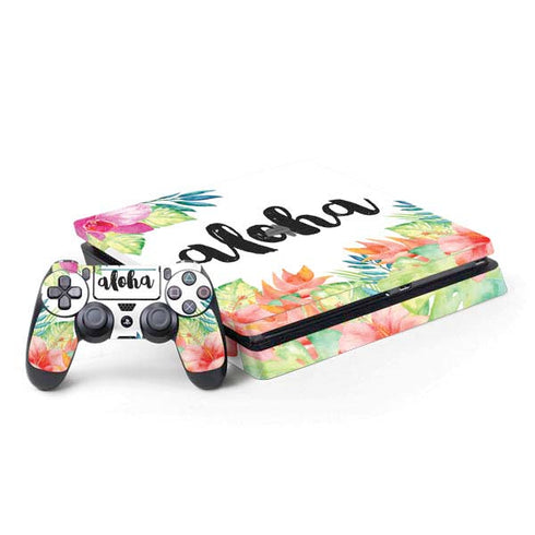 Aloha Tropical PS4 Slim Bundle Skin