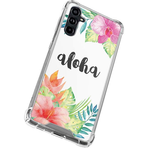 Aloha Tropical Galaxy A54 5G Clear Case