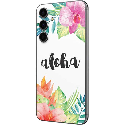 Aloha Tropical Galaxy S23 FE Skin