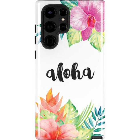 Aloha Tropical Galaxy S24 Ultra Impact Case