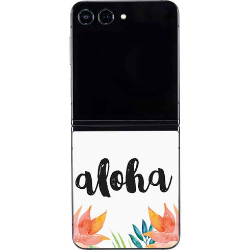 Aloha Tropical Galaxy Z Flip5 5G Skin