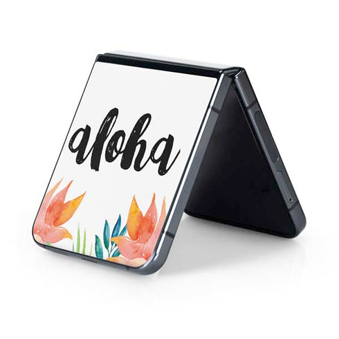 Aloha Tropical Galaxy Z Flip5 5G Skin