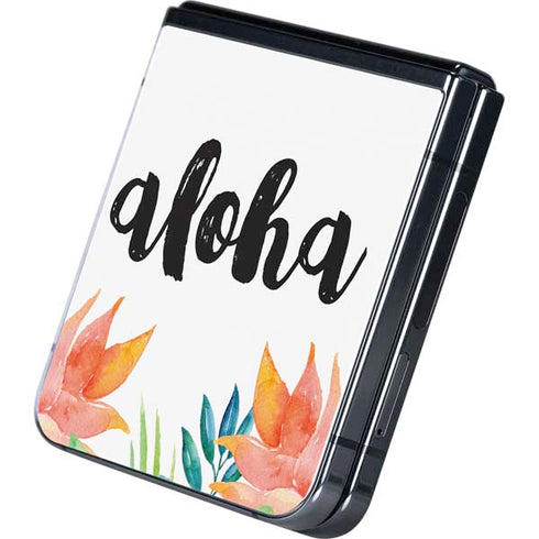 Aloha Tropical Galaxy Z Flip5 5G Skin