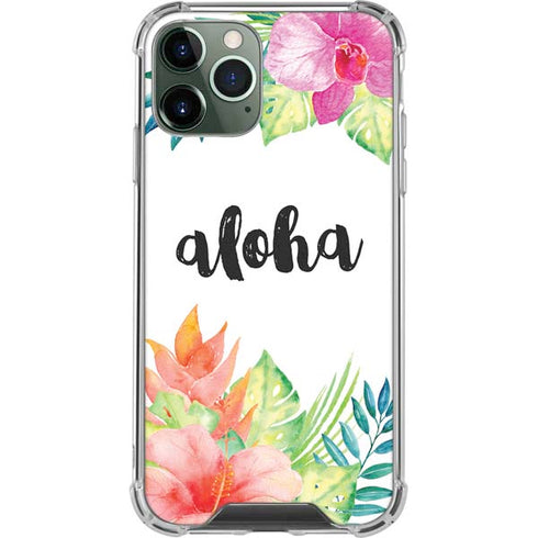 Aloha Tropical iPhone 11 Pro Max Clear Case