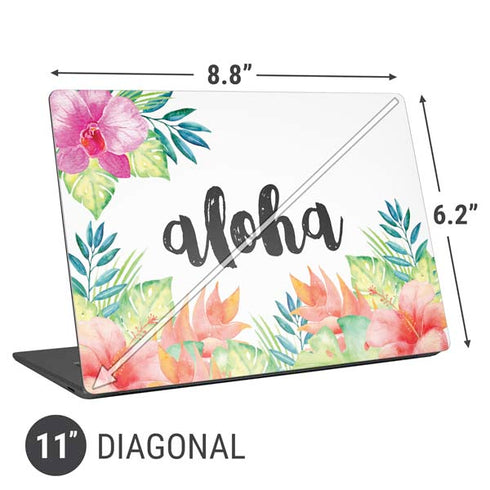 Aloha Tropical Universal Laptop 11in (8.8 x 6.2in) Skin